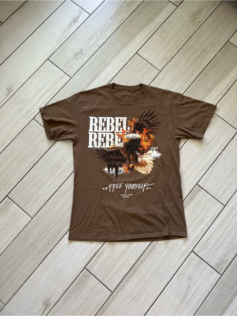 PACSun Rebel Rebel Eagle M Men’s Tee bowie patriotic biker retro